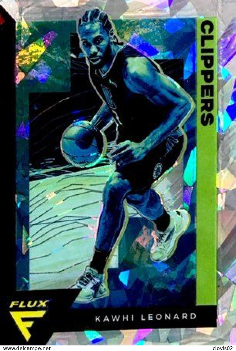 73 Kawhi Leonard - Los Angeles Clippers - Carte Panini 2020-21 NBA Flux Base Cards - Autres & Non Classés