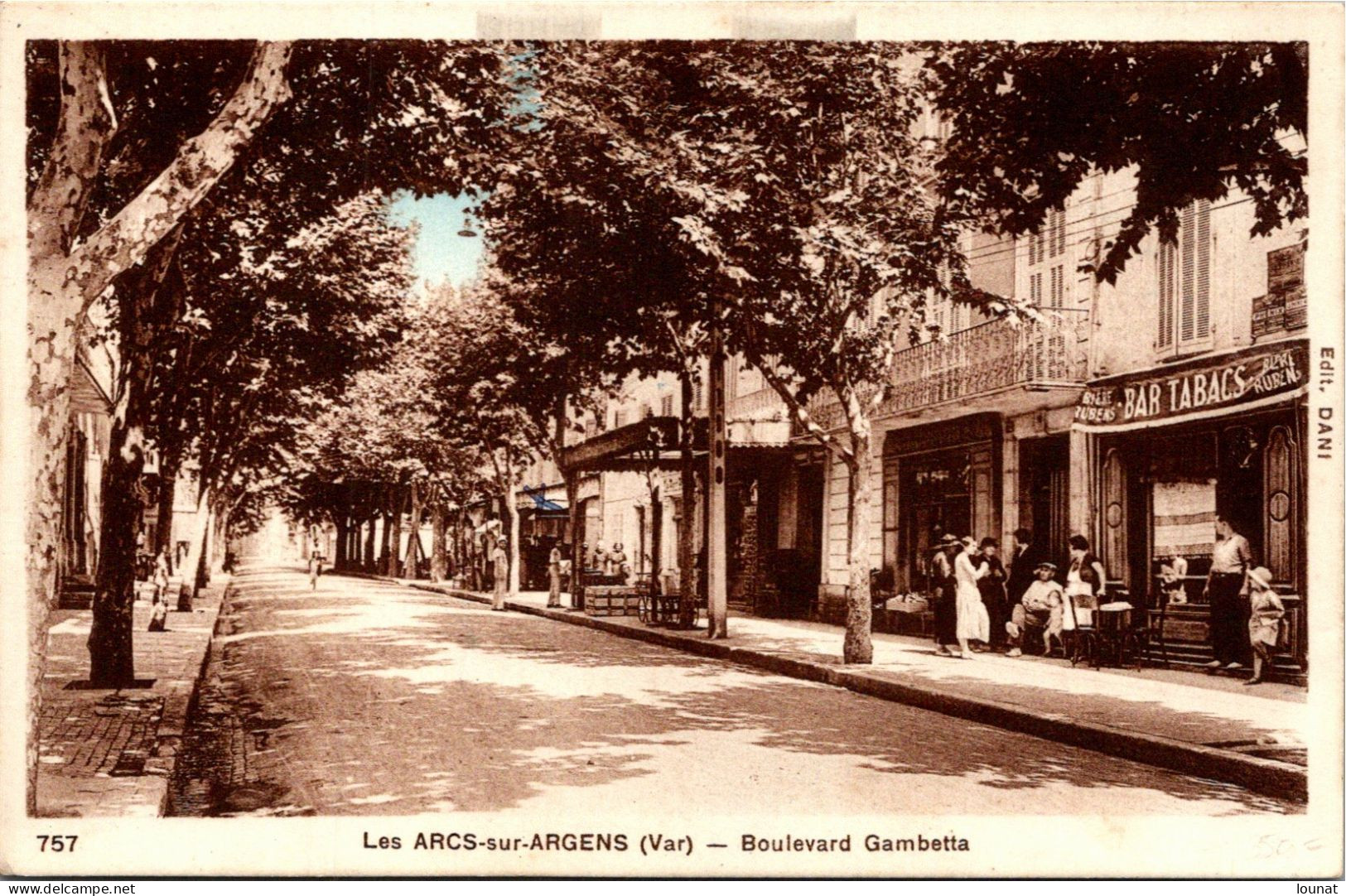 83 Les ARCS Sur ARGENS - Boulevard Gambetta - Autres & Non Classés