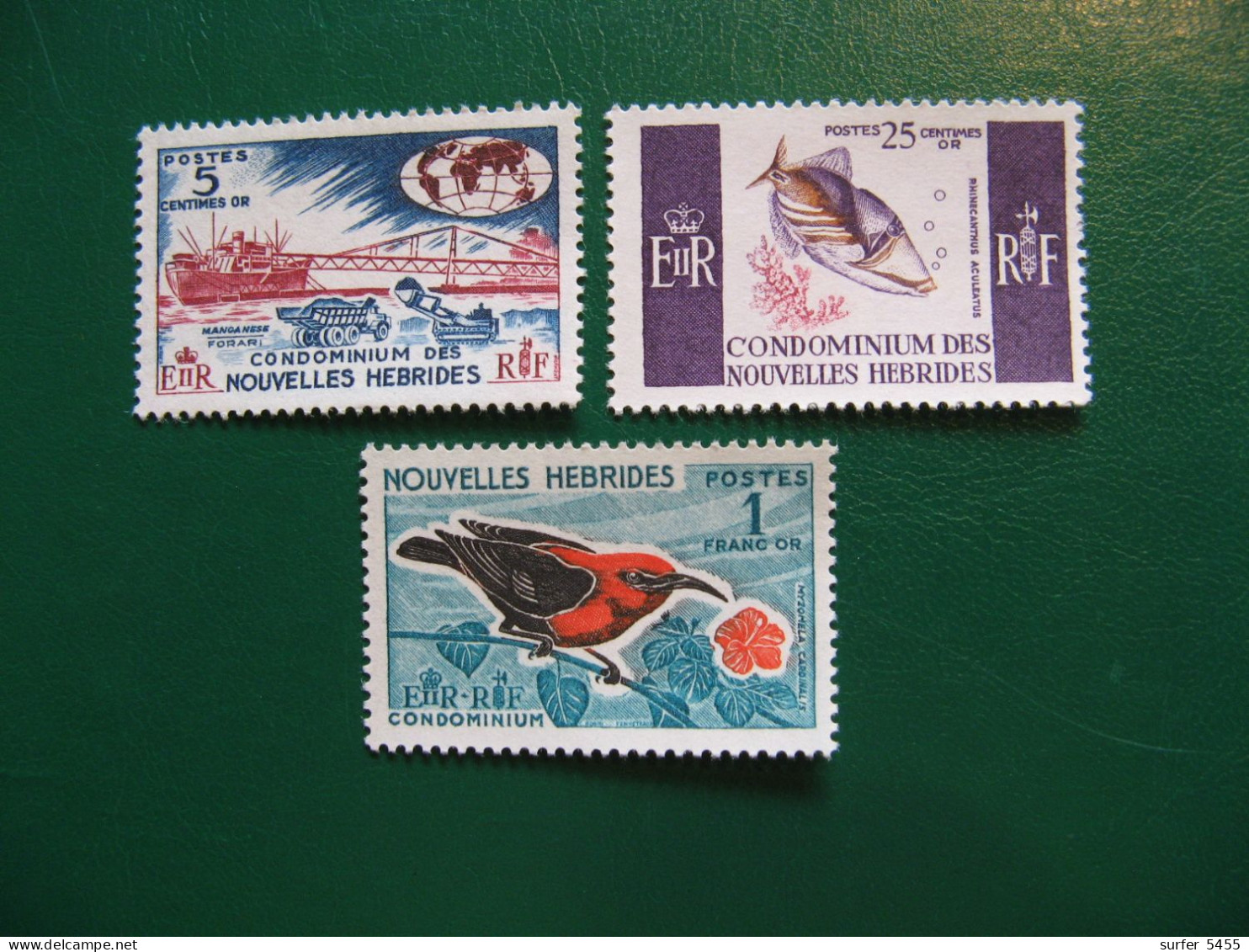 NOUVELLES HEBRIDES POSTE ORDINAIRE N° 239/241 TIMBRES NEUFS** LUXE COTE 7,50 EUROS - Nuevos