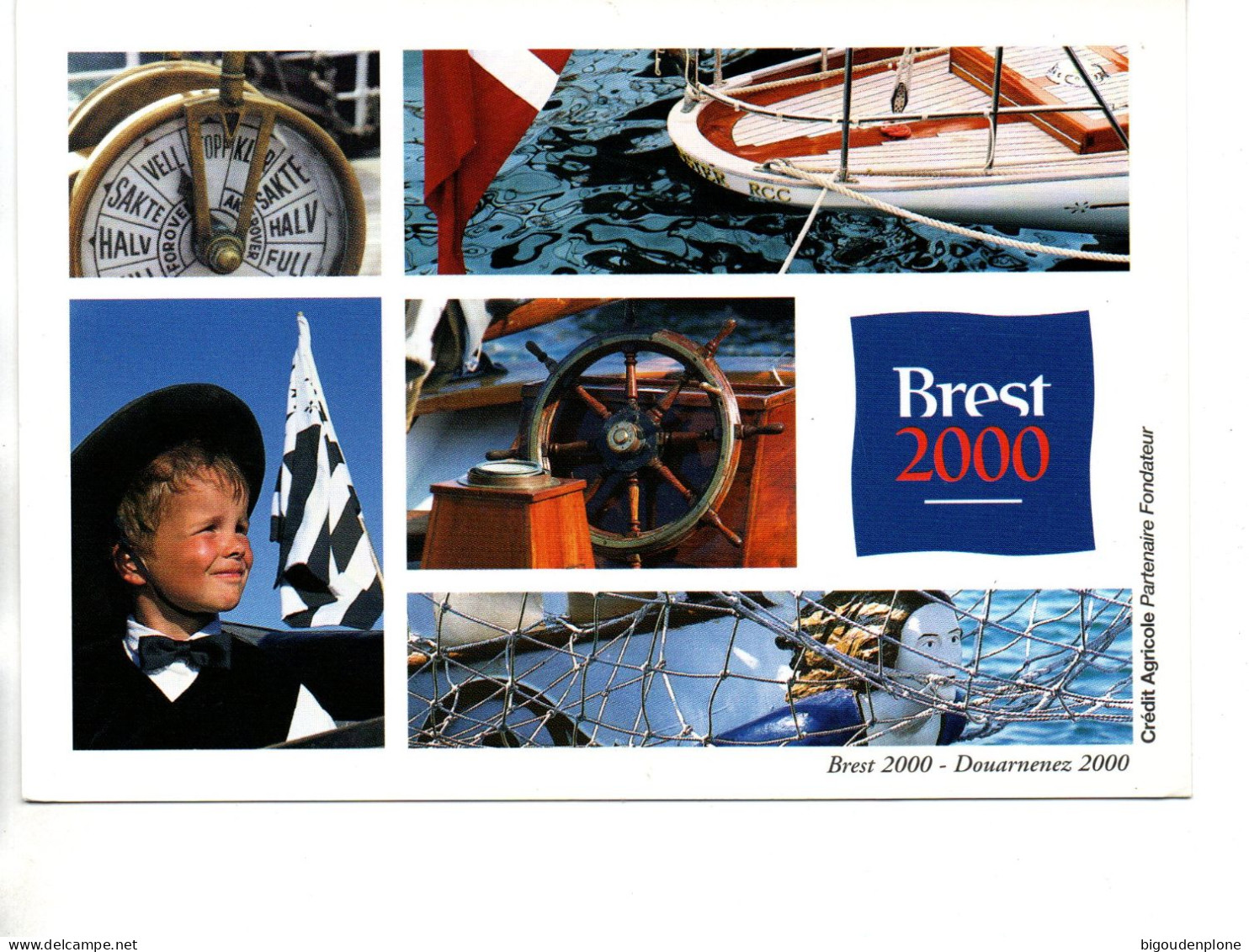 CP BREST 2000-DOUARNENEZ 2000- - Brest