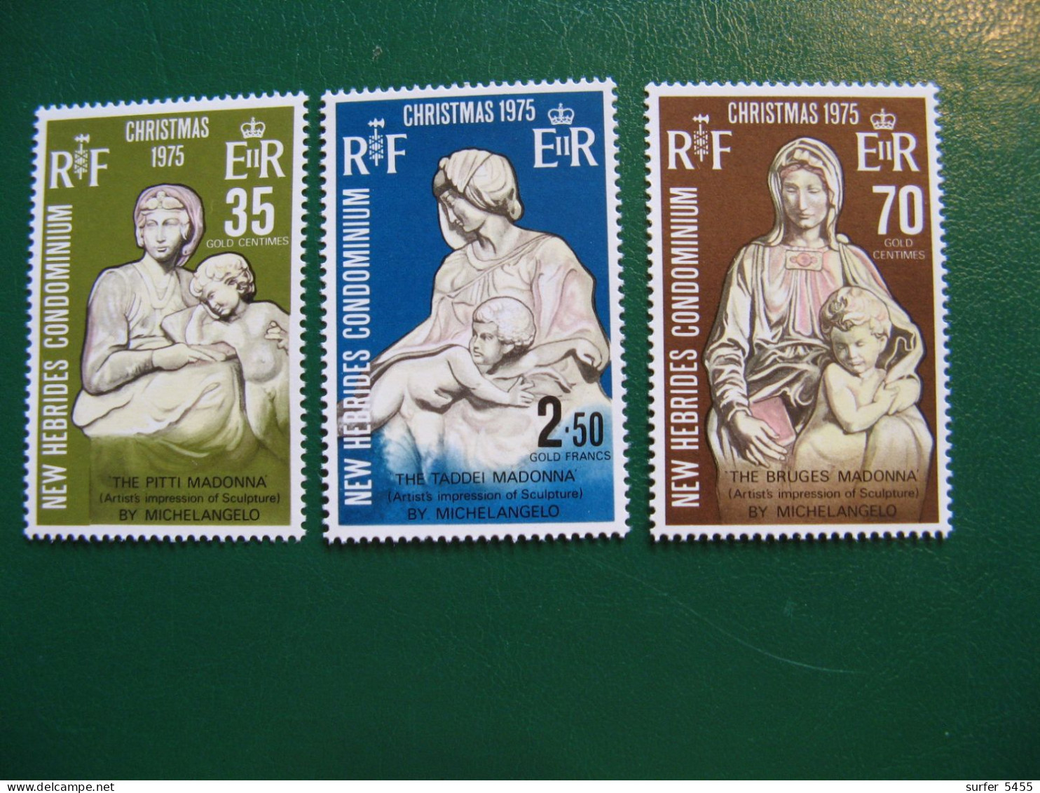 NOUVELLES HEBRIDES POSTE ORDINAIRE N° 421/423 TIMBRES NEUFS** LUXE COTE 7,00 EUROS - Neufs