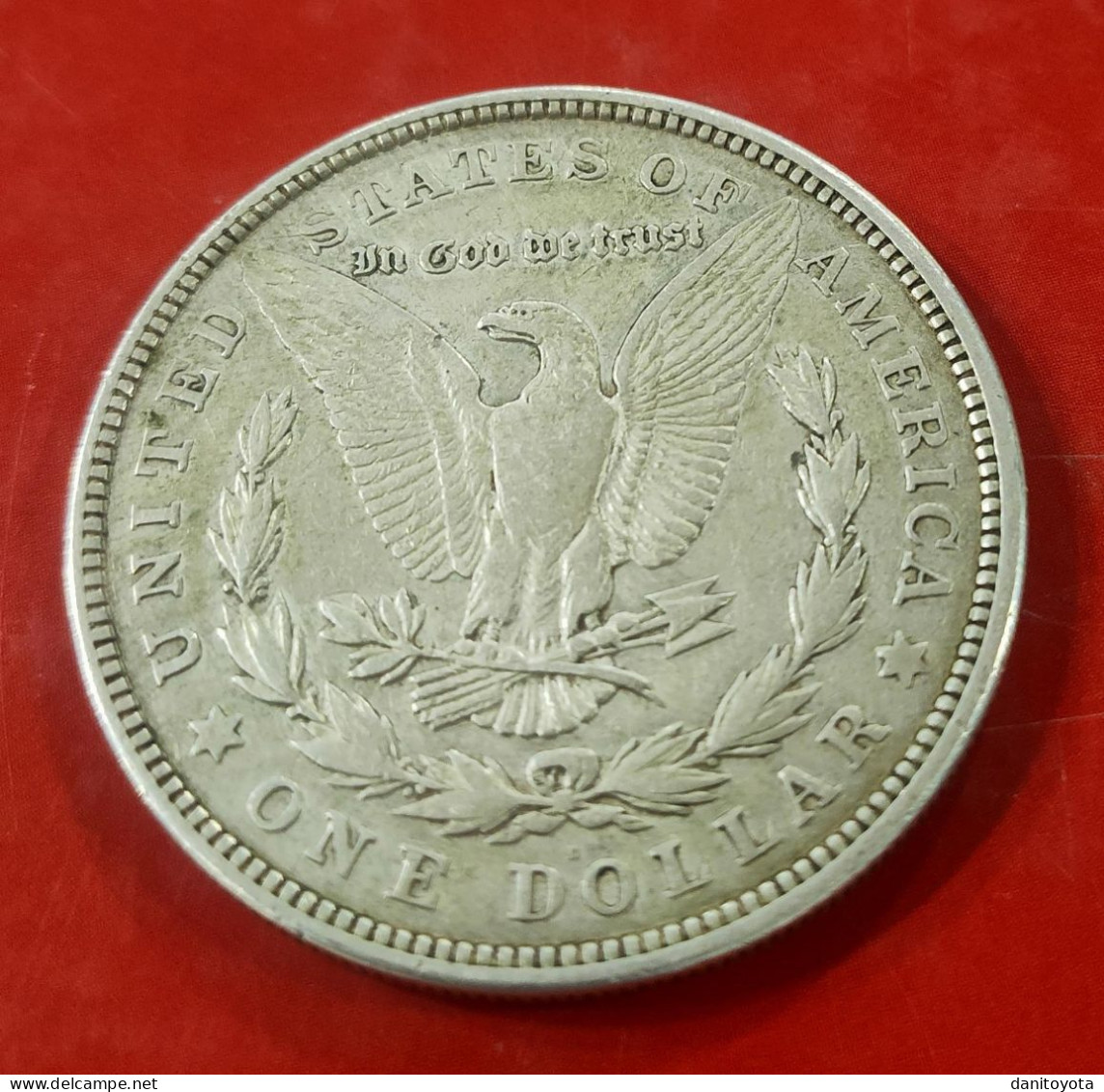 ESTADOS UNIDOS. AÑO 1921. 1 DOLLAR PLATA MORGAN "D" DENVER. PESO 26,6 GR. - 1878-1921: Morgan