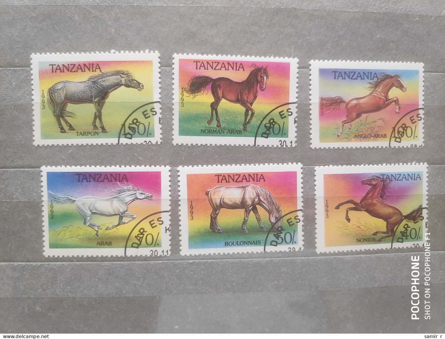 1993	Tanzania	Horses (F97) - Tanzania (1964-...)