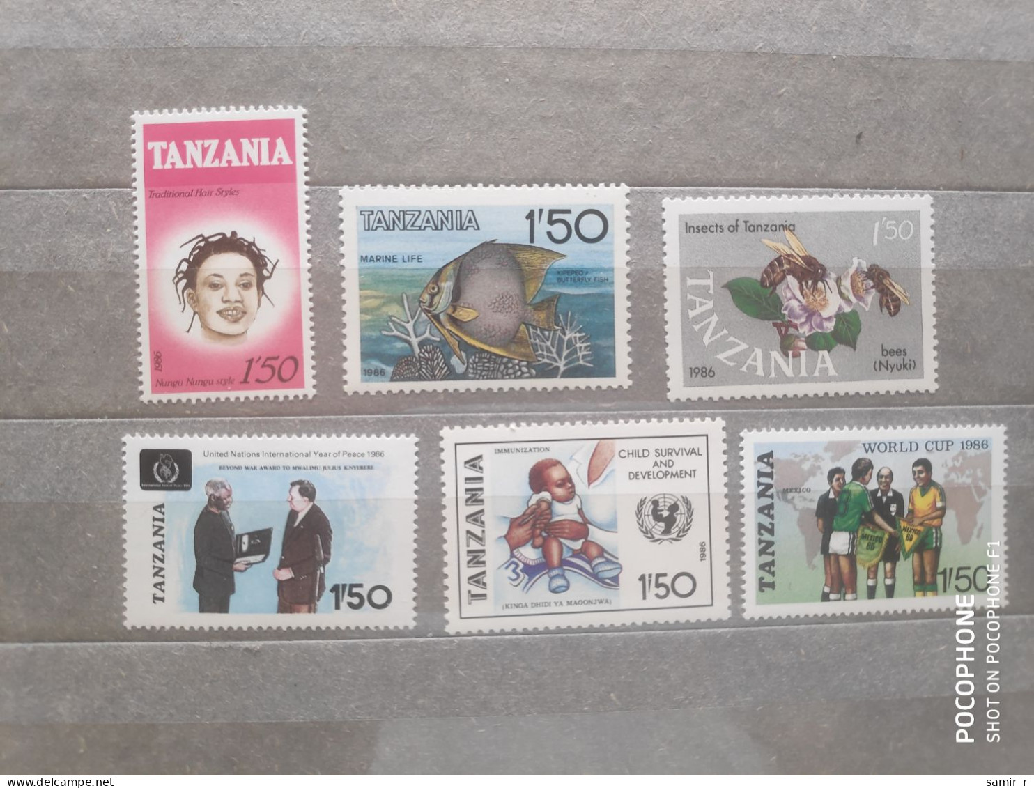 1986	Tanzania (F97) - Tansania (1964-...)