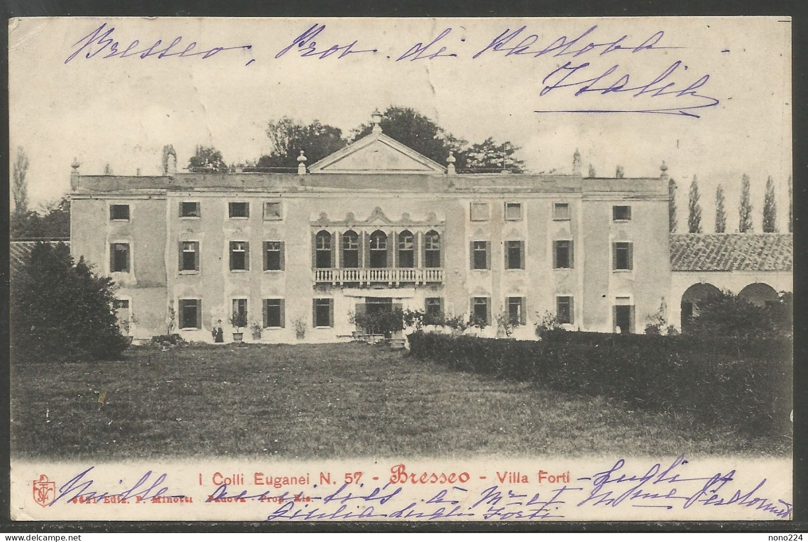 Carte P De 1906 ( Bresseo / Villa Forti ) - Autres & Non Classés