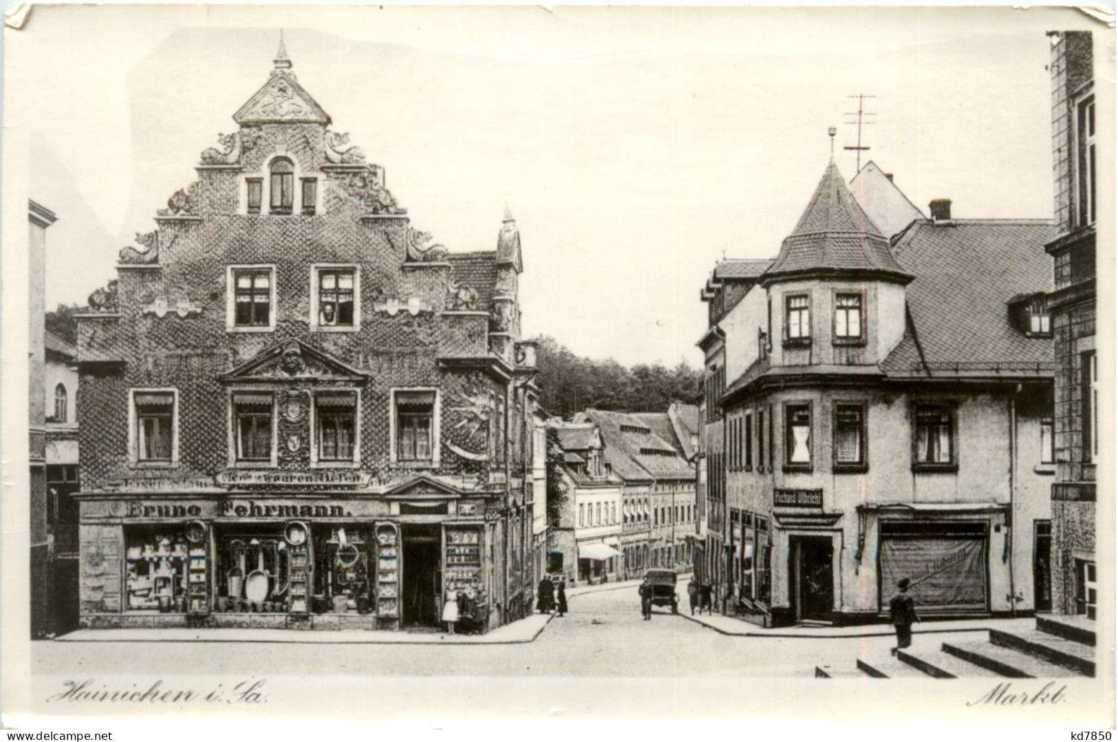 Hainichen In Sachsen - Repro - Hainichen