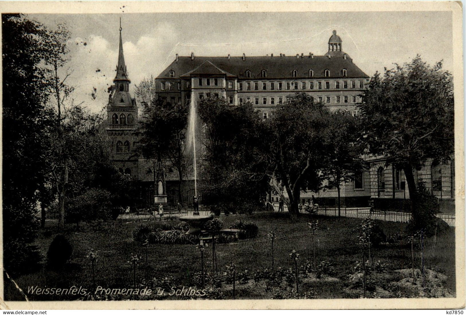 Weissenfels - Promenade Und Schloss - Weissenfels