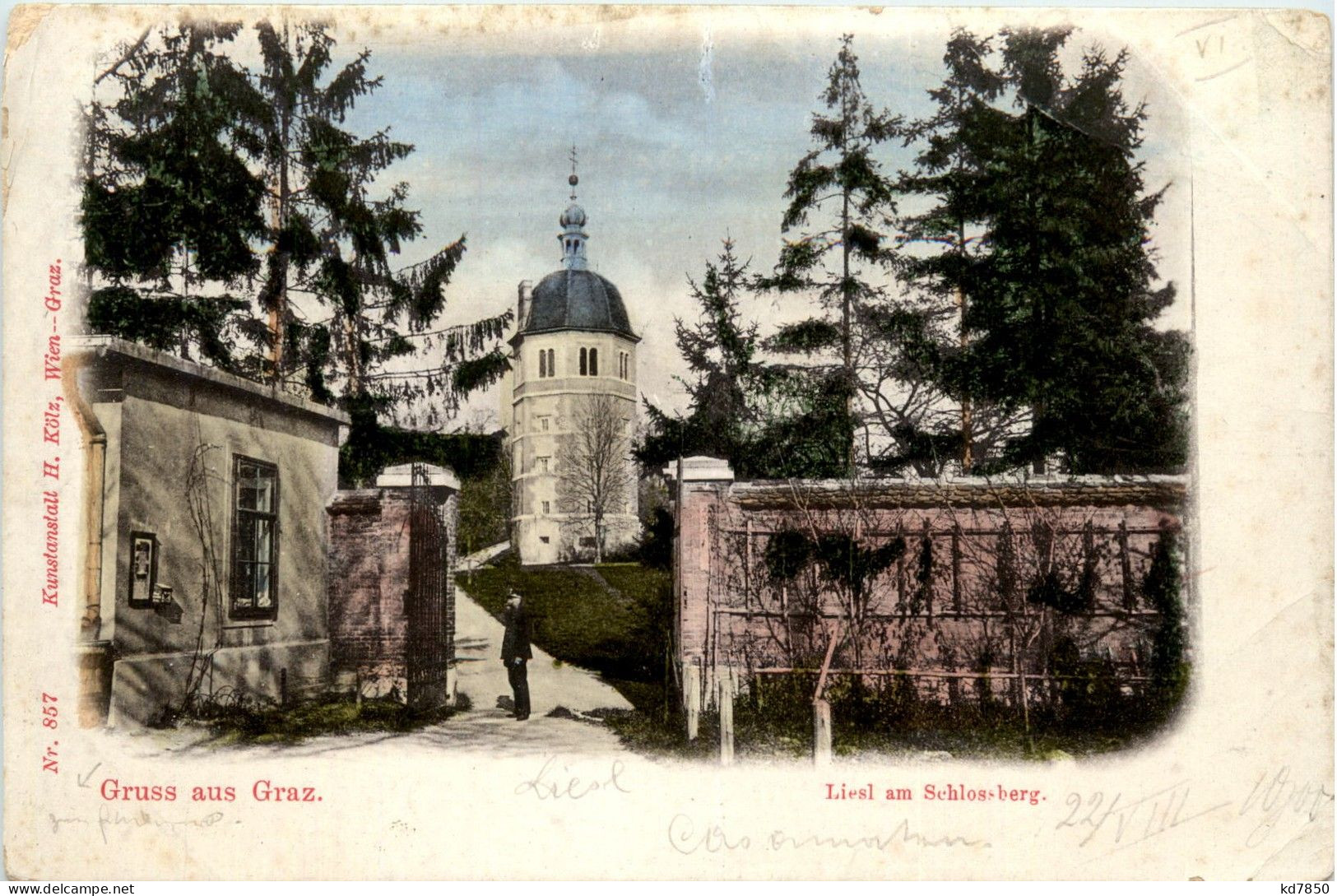 Gruss Aus Graz Liesl Am Schlossberg - Graz