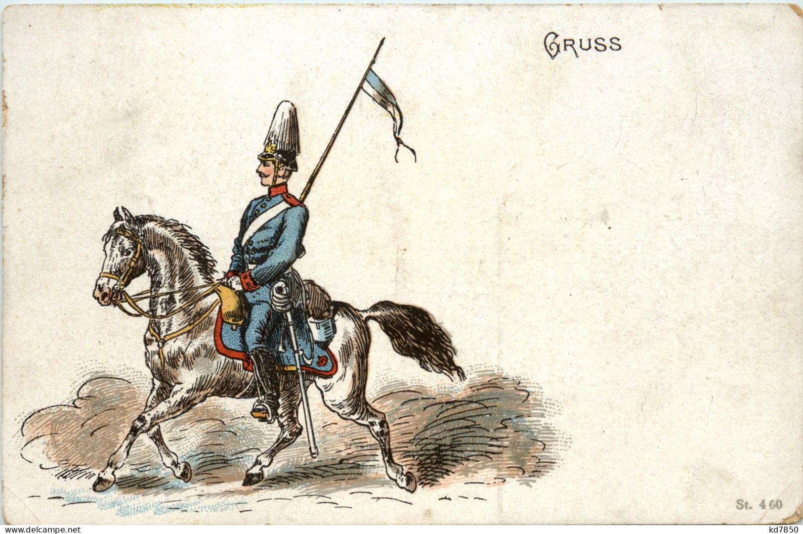 Soldat Auf Pferd - Regiments