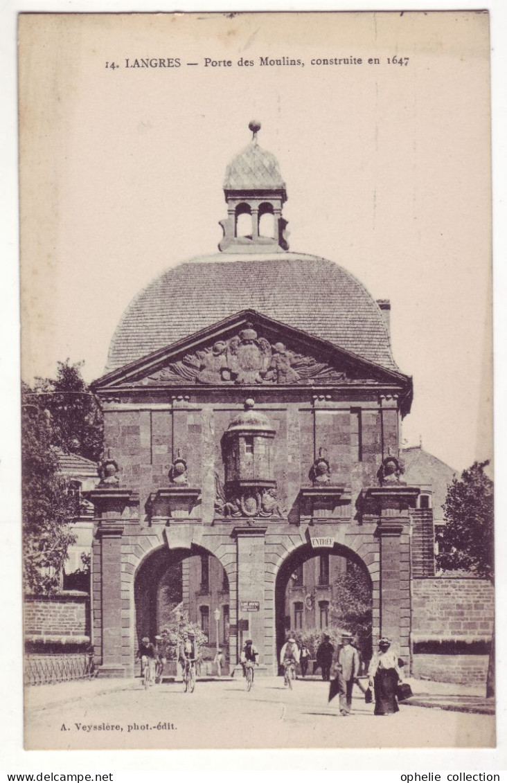 France - 52 - Langres - Porte Des Moulins - 7059 - Langres