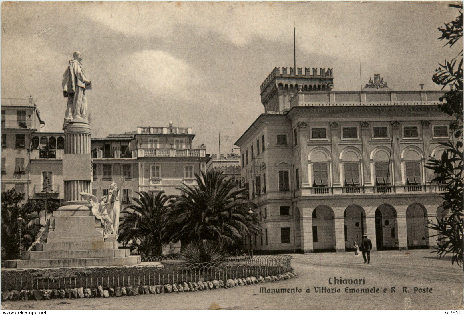 Chiavari - Monumento A Vittorio Emanuele - Otros & Sin Clasificación