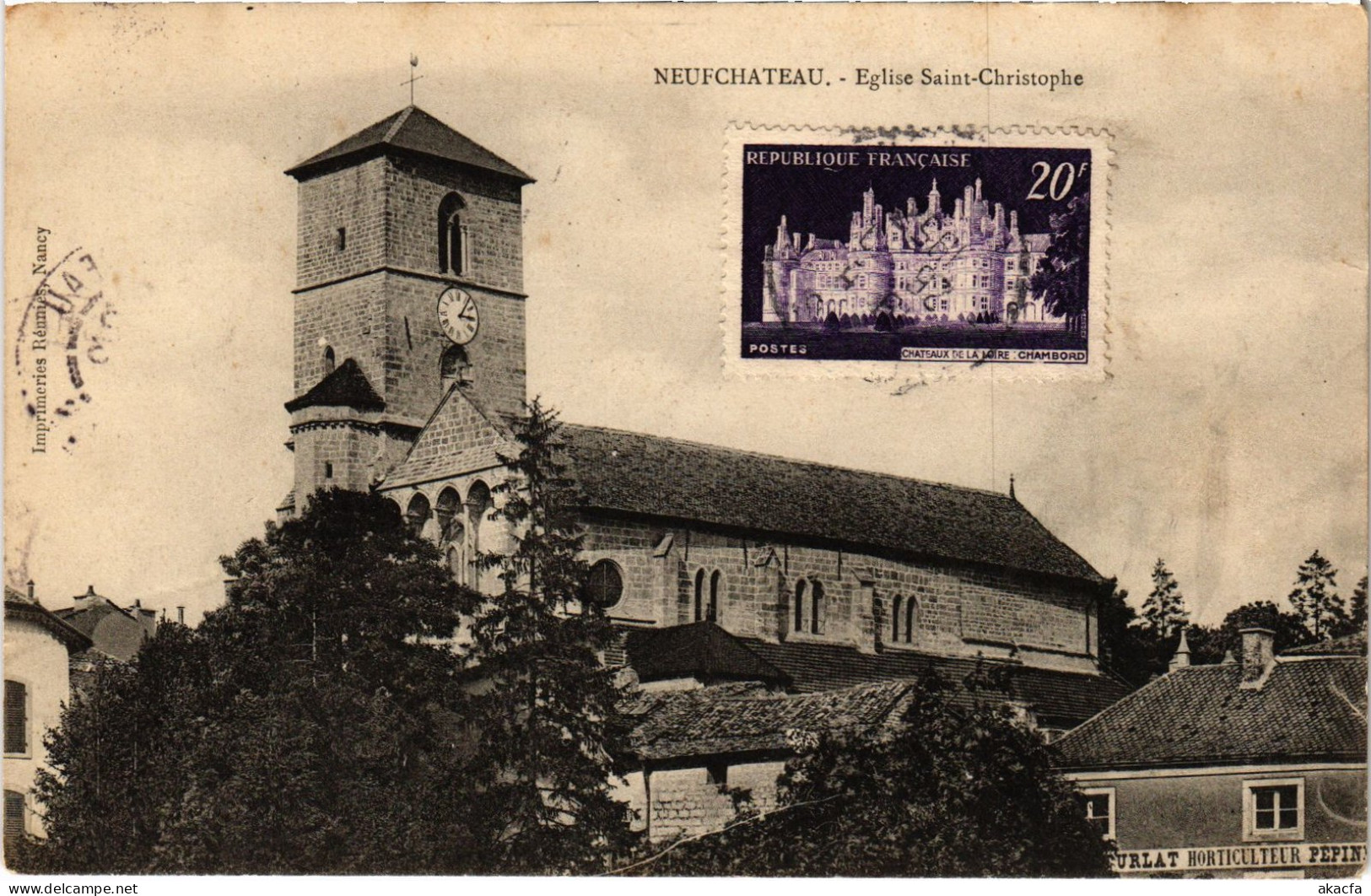 CPA Neufchateau Eglise St-Christophe (1391096) - Neufchateau