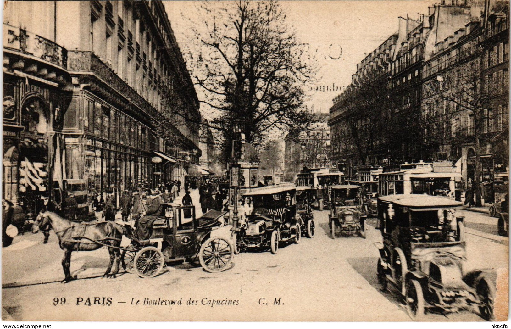 CPA Paris 2e Bd Des Capucines (1390802) - Paris (02)