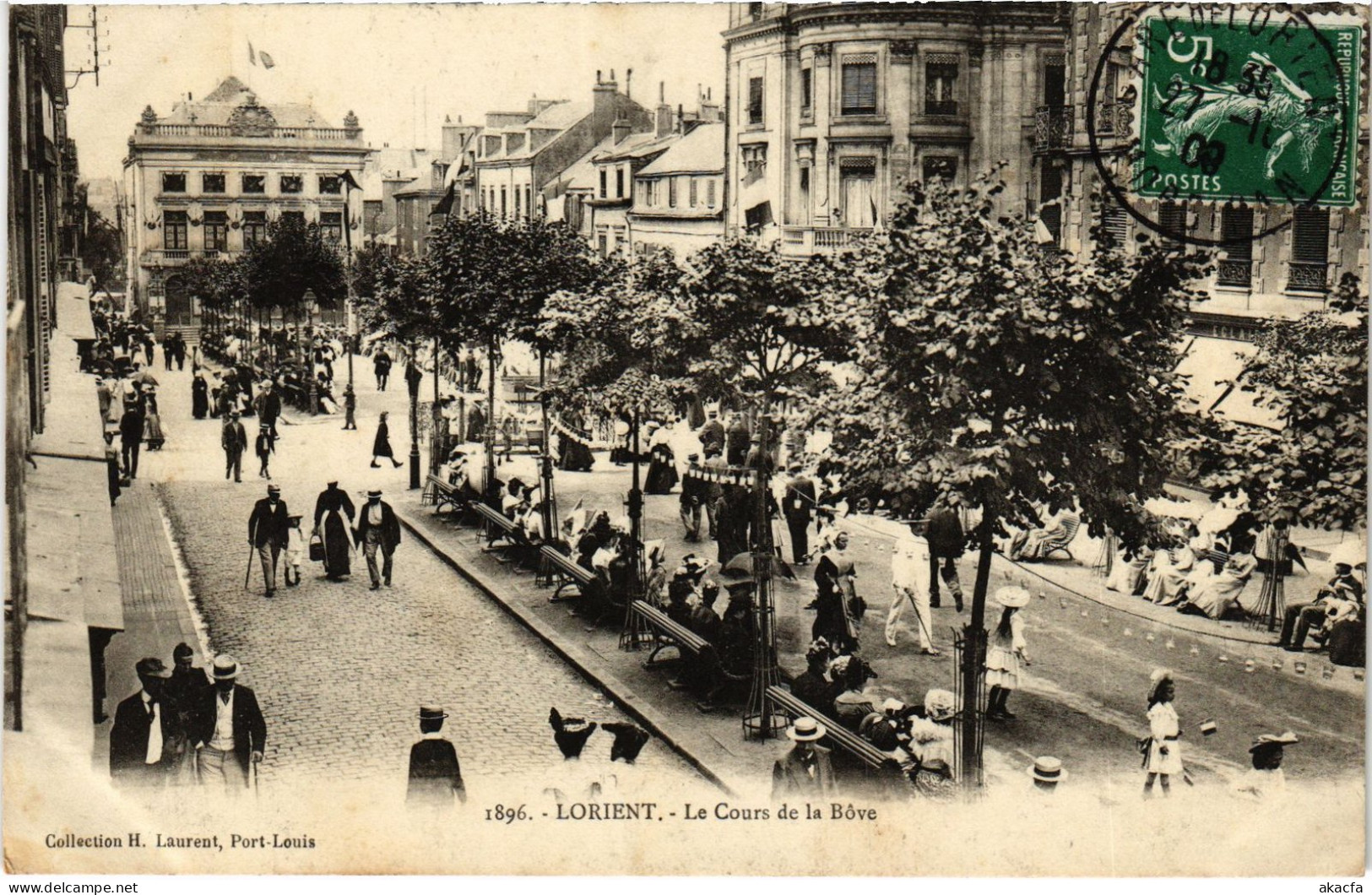 CPA Lorient Cours De La Bove (1279859) - Lorient