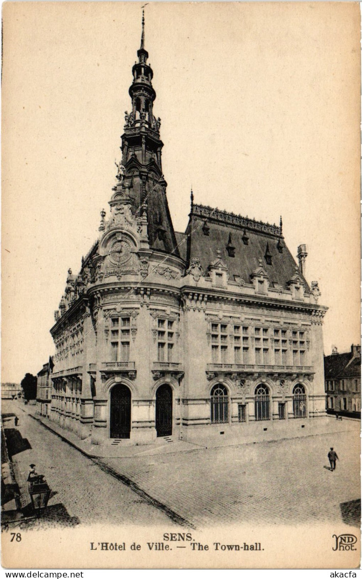 CPA Sens Hotel De Ville (1391136) - Sens