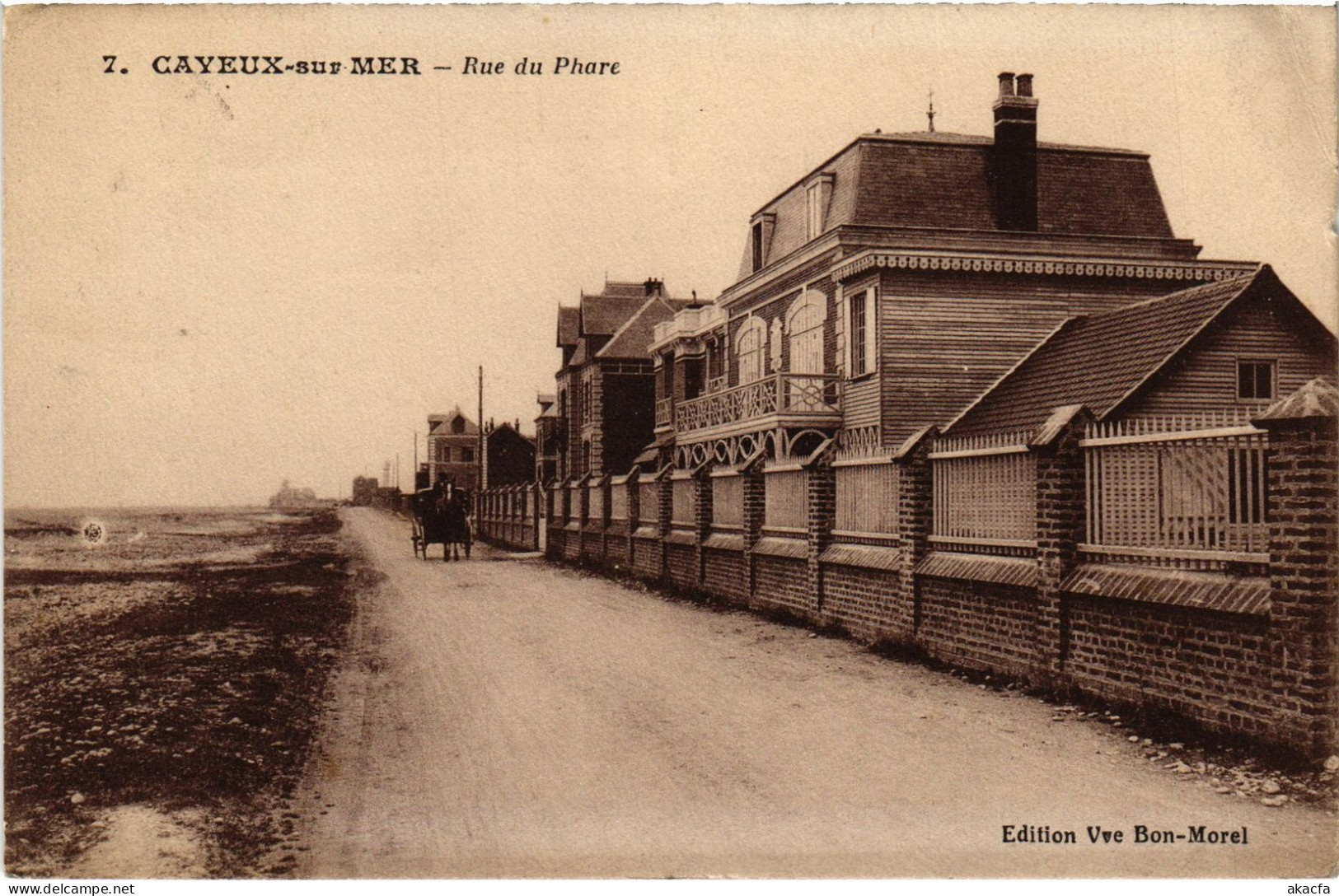 CPA Cayeux-sur-Mer Rue Du Phare (1390969) - Cayeux Sur Mer