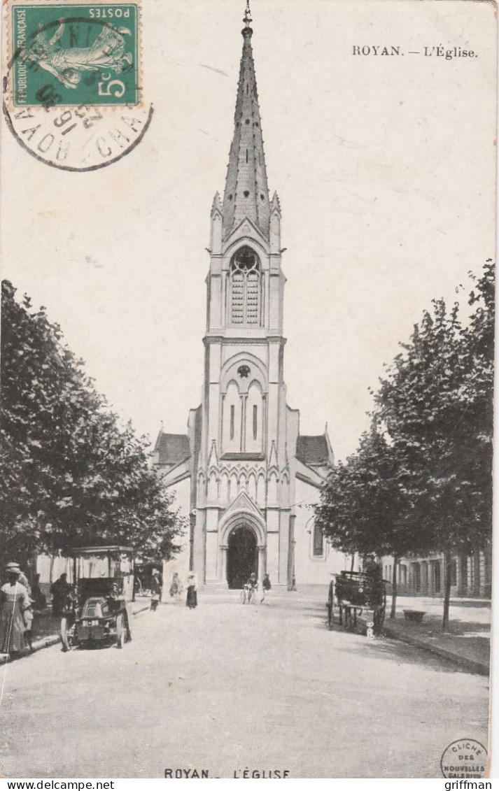 ROYAN L'EGLISE 1918 TBE - Royan