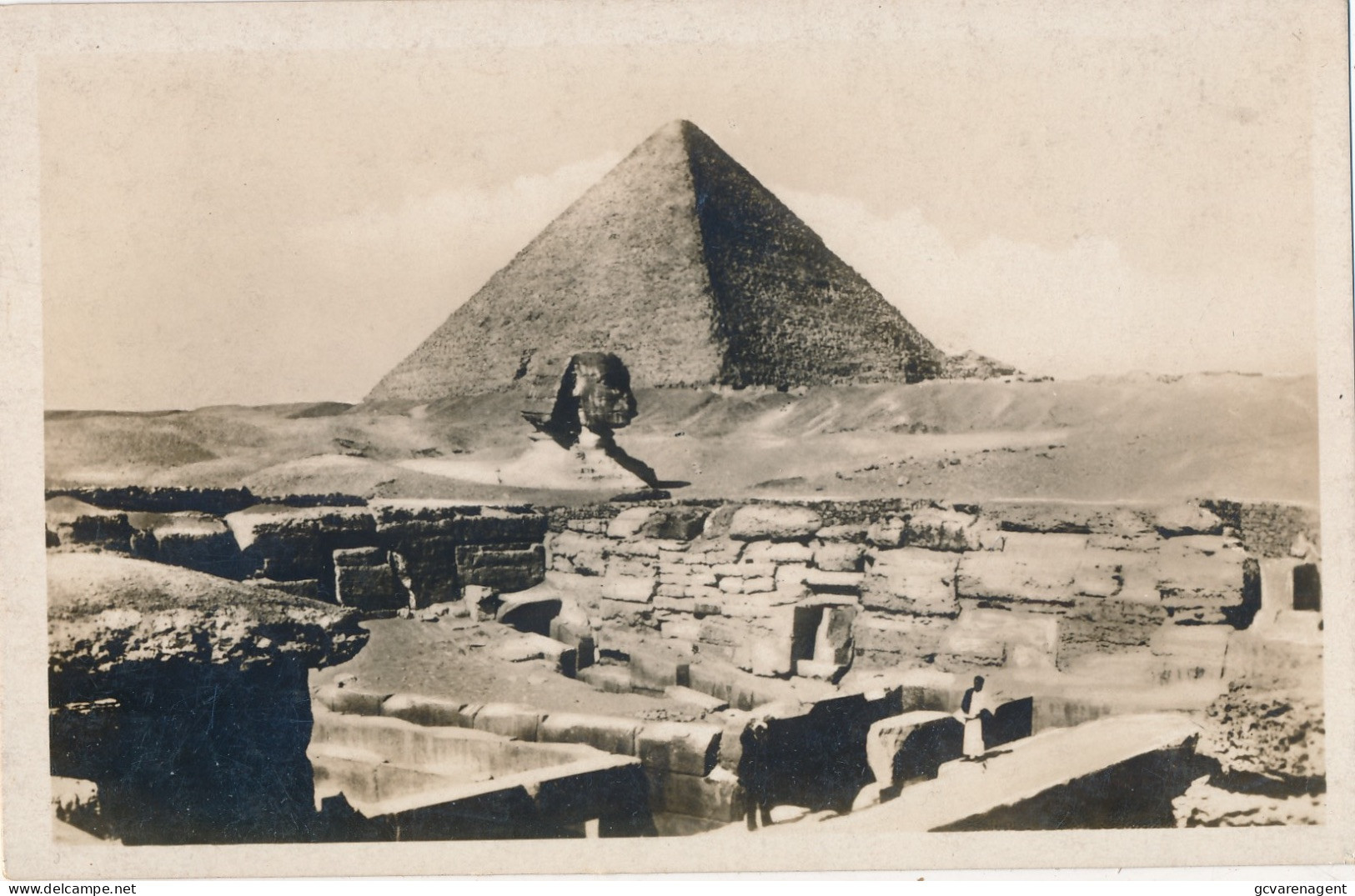 THE SPHINX AND THE TEMPLE ET GIZA   1898165214      ZIE  SCANS - Guiza