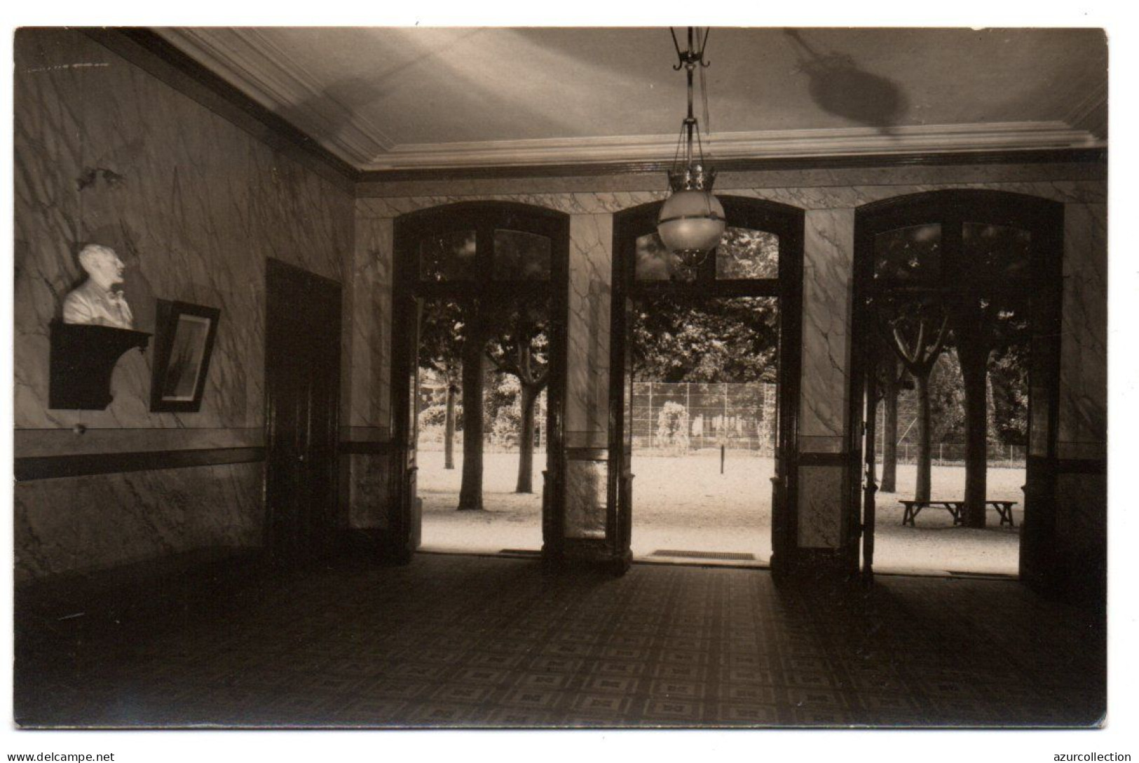 Lycée De Jeunes Filles. L'Entrée. Carte Photo - Tournon