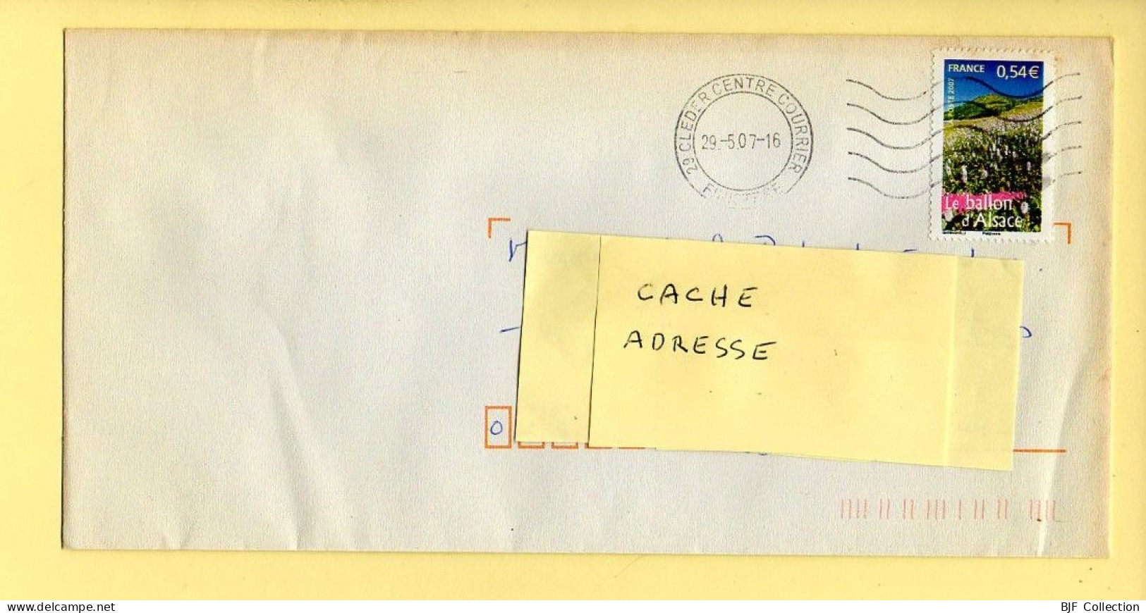 Oblitération Mécanique : FRANCE – 29 CLEDER CENTRE COURRIER Du 29/05/2007 (voir Timbre) - Mechanical Postmarks (Other)