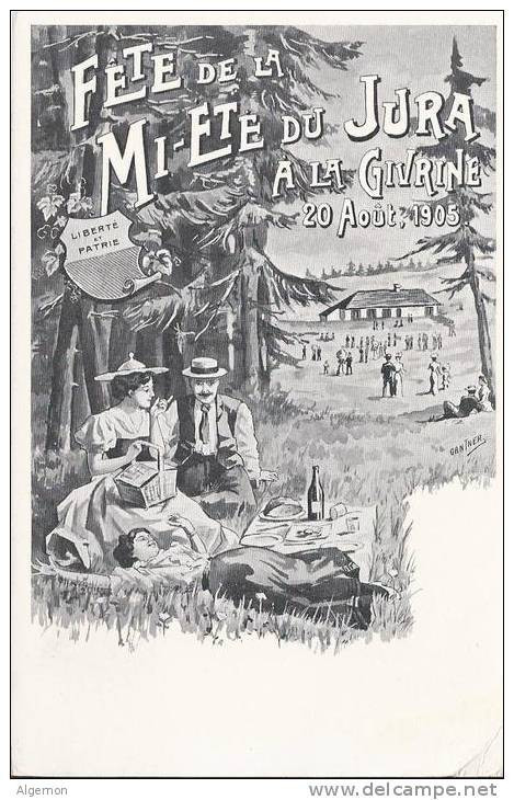 6179 - Fête De La Mi-Eté Du Jura 1905 La Givrine - Saint-Cergue