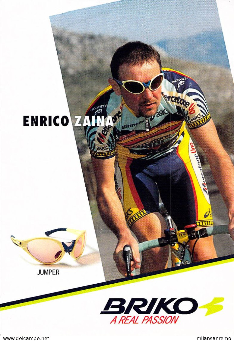 CYCLISME: CYCLISTE : ENRICO ZAINA - Radsport