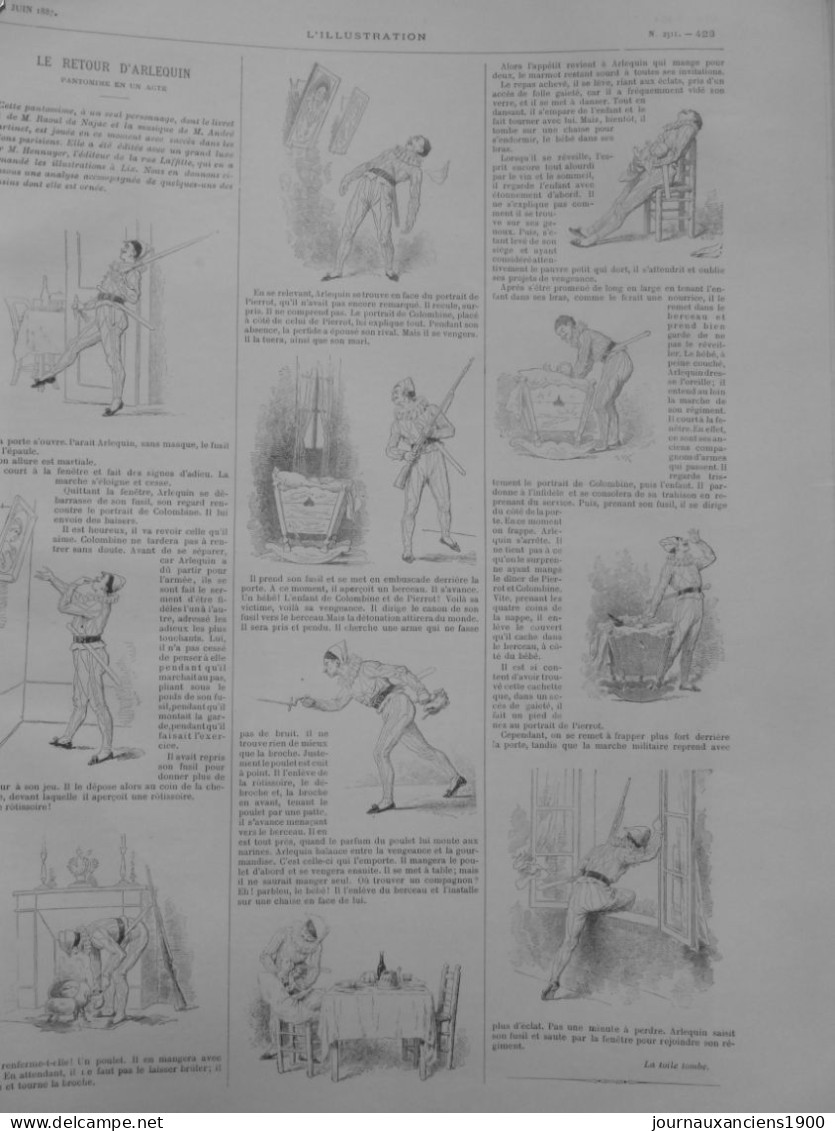 1860 1900 CARNAVAL FRANCE & EUROPE 31 JOURNAUX ANCIENS COMPLETS - Historische Documenten