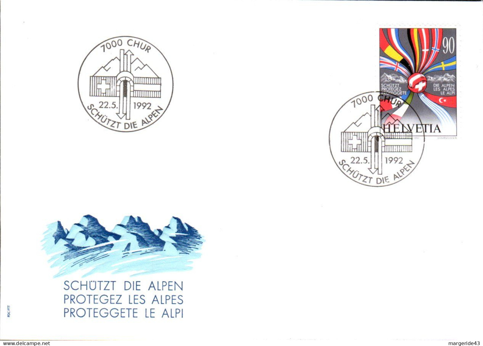 SUISSE  LOT DE 78 FDC - Kilowaar (max. 999 Zegels)