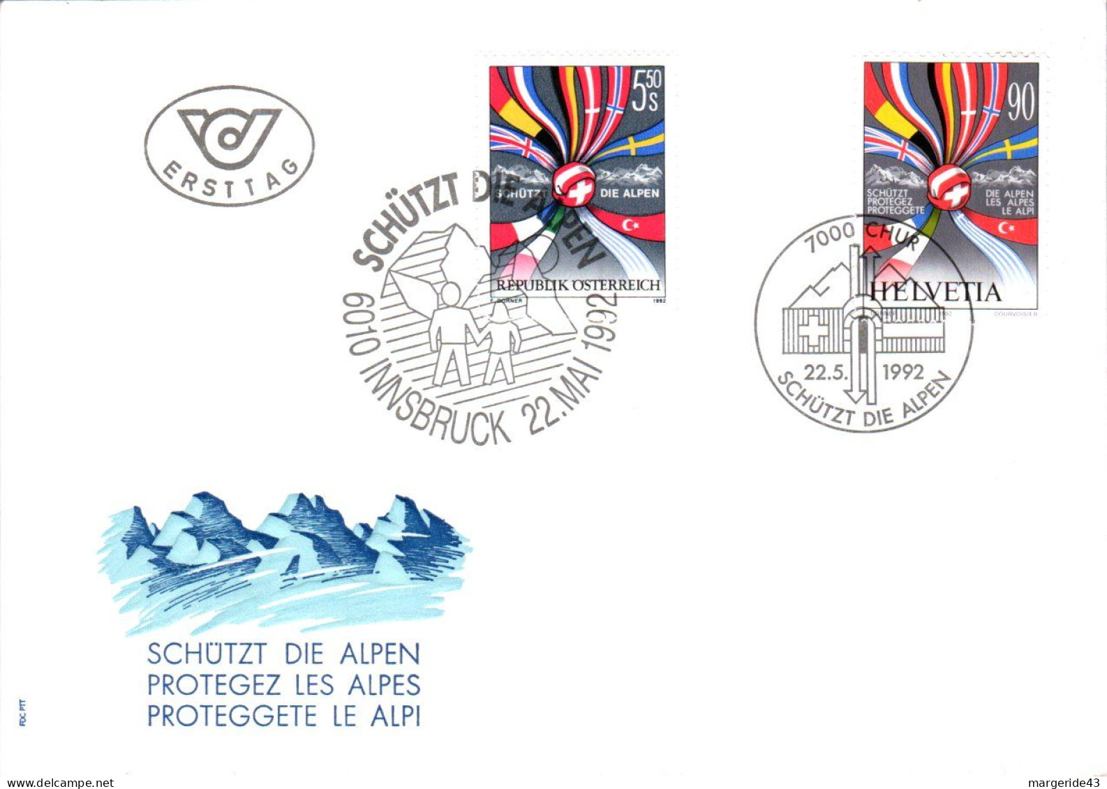 SUISSE  LOT DE 78 FDC - Kilowaar (max. 999 Zegels)