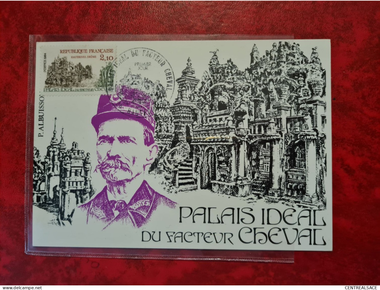 FDC 1984 PALAIS IDEAL DU FACTEUR CHEVAL  HAUTERIVES - Briefe U. Dokumente