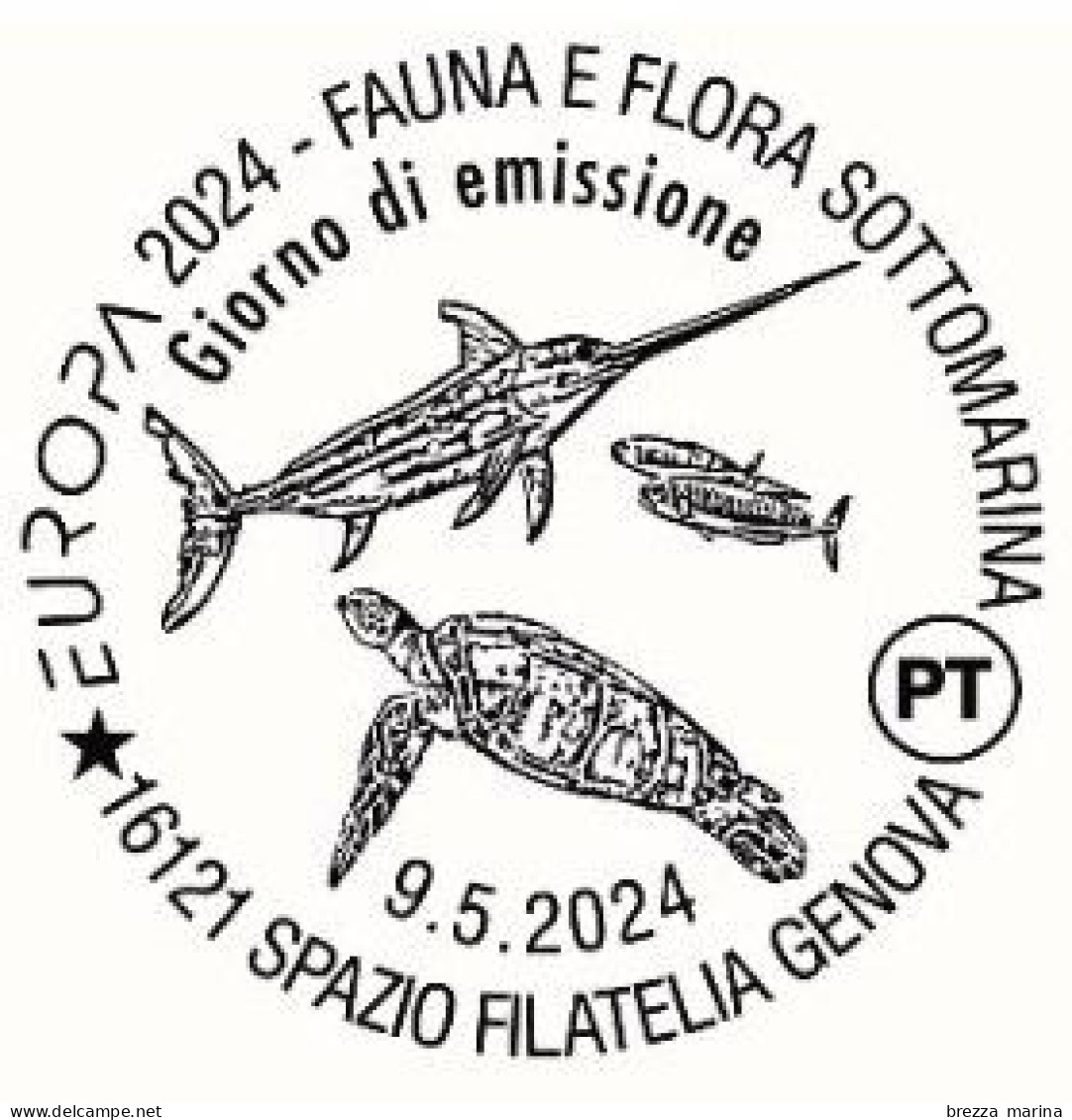 Nuovo - MNH - ITALIA - 2024 - Europa – Fauna E Flora Sottomarina – Tartaruga - B Zona 1 - 2021-...: Neufs