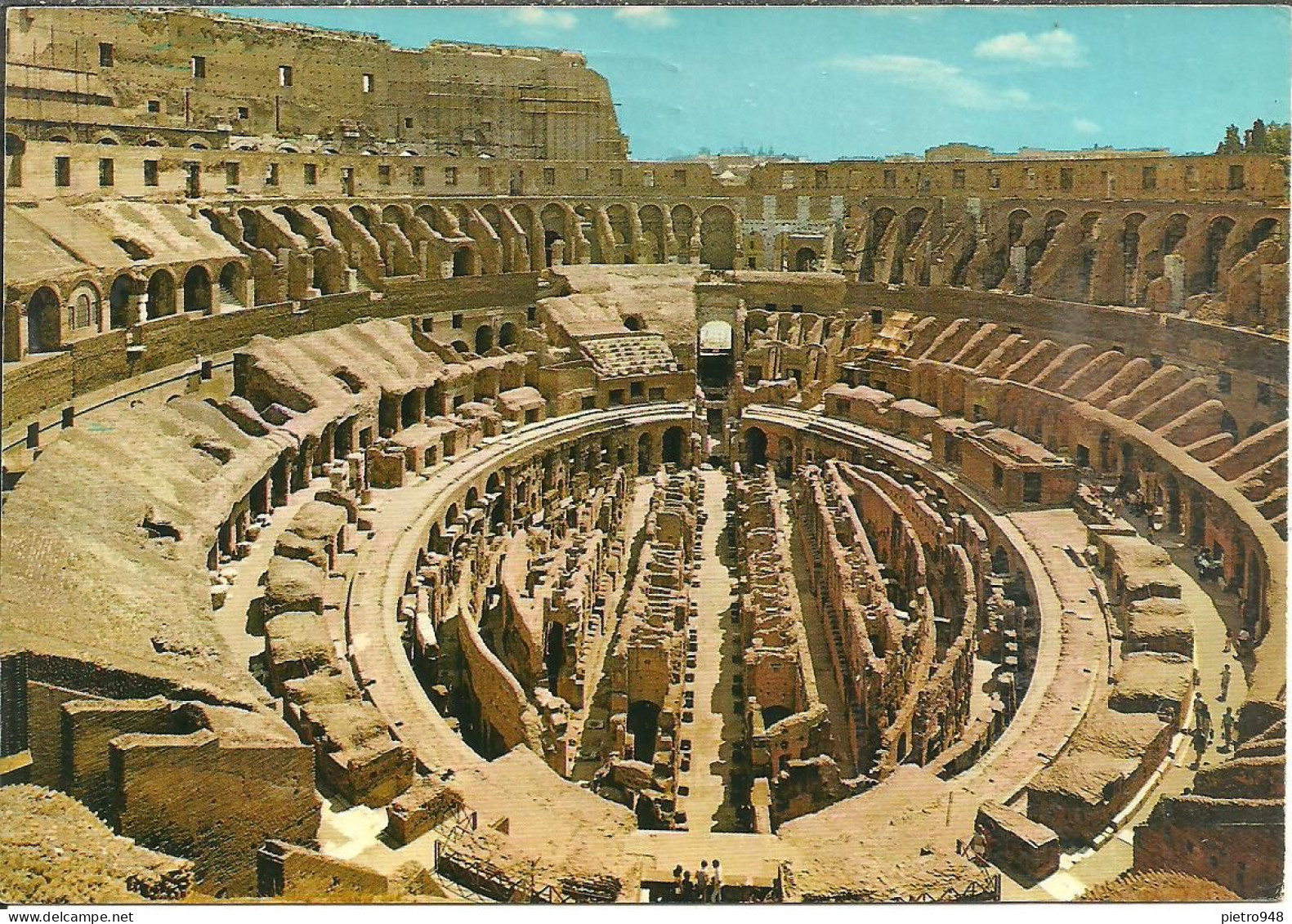 Roma (Lazio) Colosseo, Anfiteatro Flavio, Interno, The Colosseum, Inside, Le Colisèe, Interieur, Das Kolosseum Innere - Coliseo