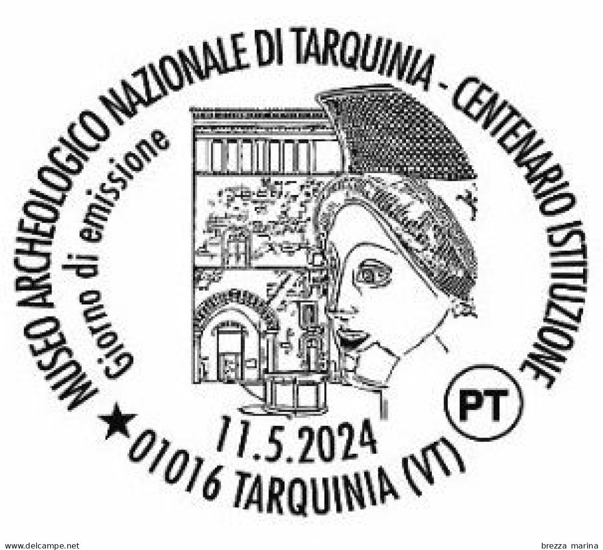 Nuovo - MNH - ITALIA - 2024 - 100 Anni Museo Archeologico Nazionale Di Tarquinia - B - 2021-...: Ungebraucht