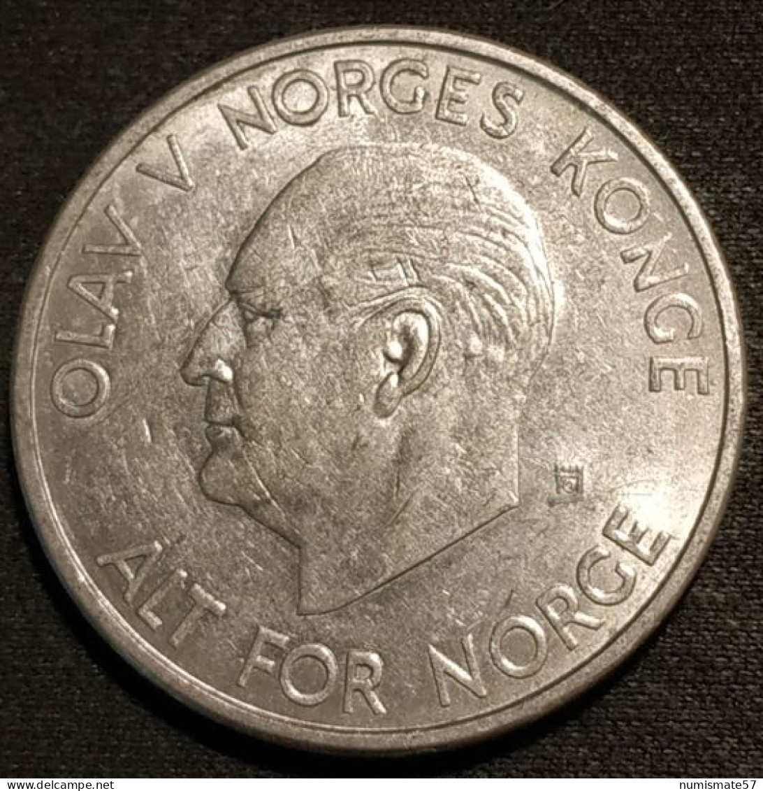 NORVEGE - NORWAY - 5 KRONER 1964 - Olav V - Type 1 - KM 412 - Norvège