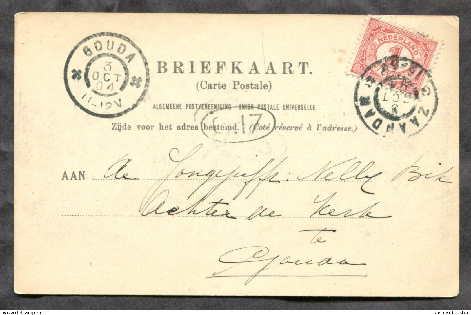 ZAANDAM Netherlands 1904 Postcard (h839) - Zaandam