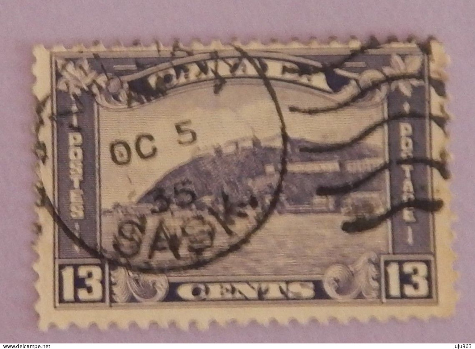 CANADA YT 167 OBLITERE"ANCIENNE CITADELLE DE QUEBEC" ANNEES 1932/1933 COTE 3.50 - Gebruikt