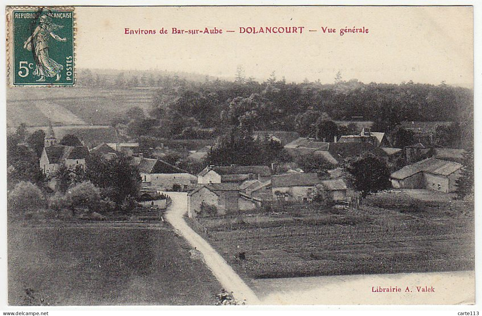 10 - B10573CPA - DOLANCOURT - Vue Générale - Grève Des Vignerons - Parfait état - AUBE - Autres & Non Classés