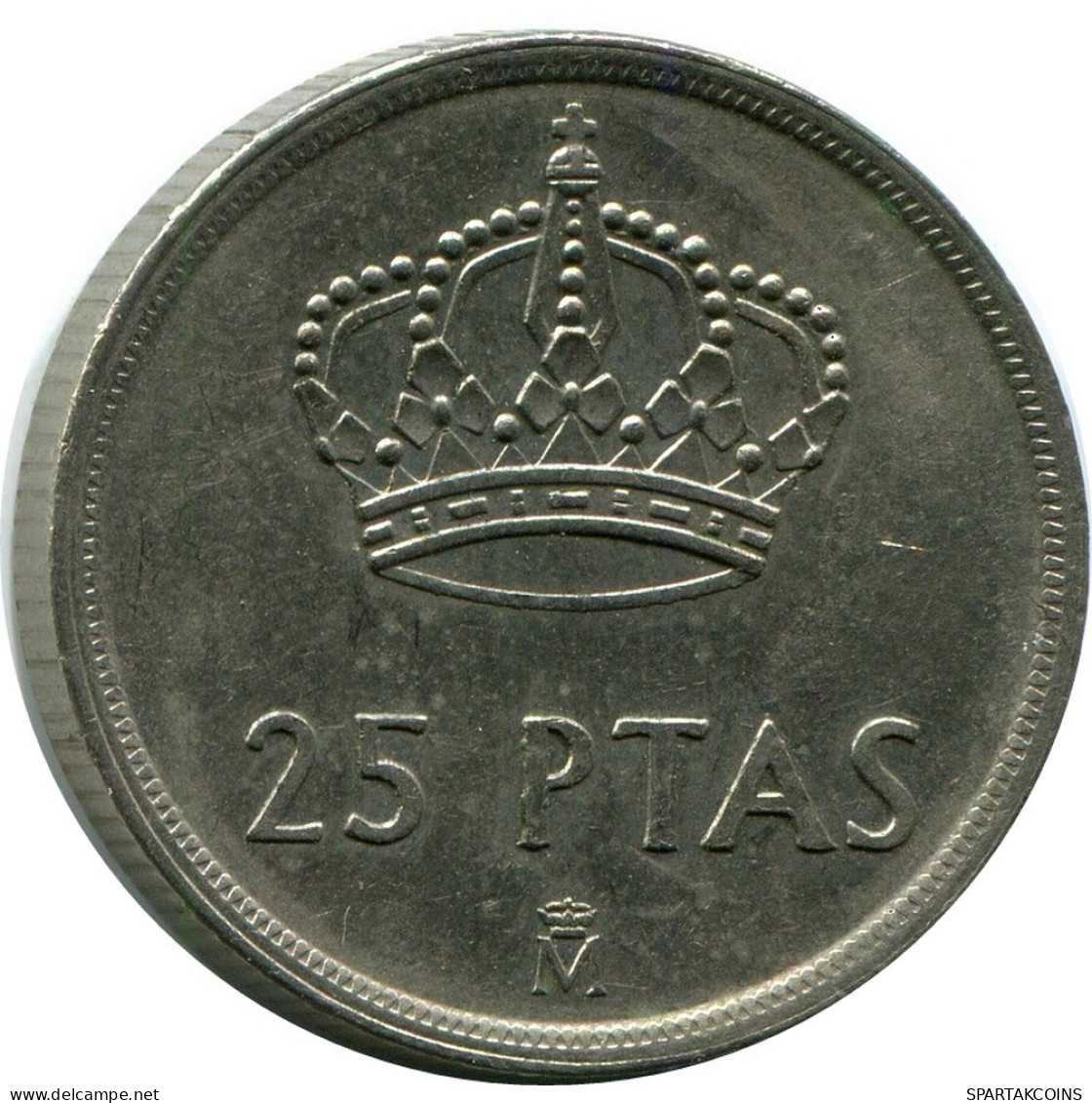 25 PESETAS 1983 SPANIEN SPAIN Münze #AR189.D.A - 25 Pesetas