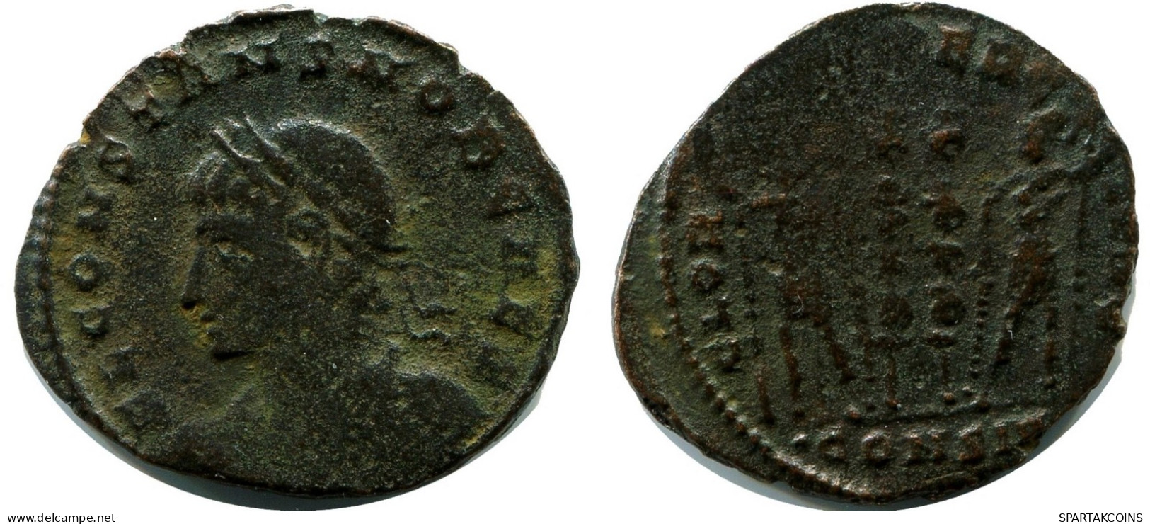 CONSTANS MINTED IN CONSTANTINOPLE FOUND IN IHNASYAH HOARD EGYPT #ANC11944.14.U.A - L'Empire Chrétien (307 à 363)