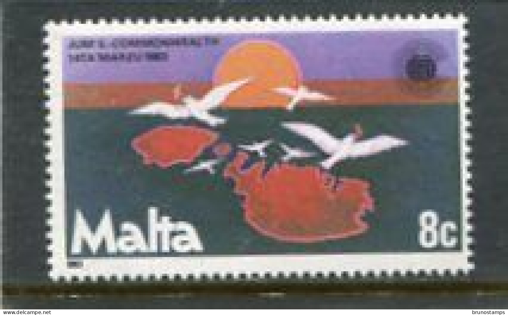 MALTA - 1983  8c  COMMONWEALTH DAY  MINT NH - Malta