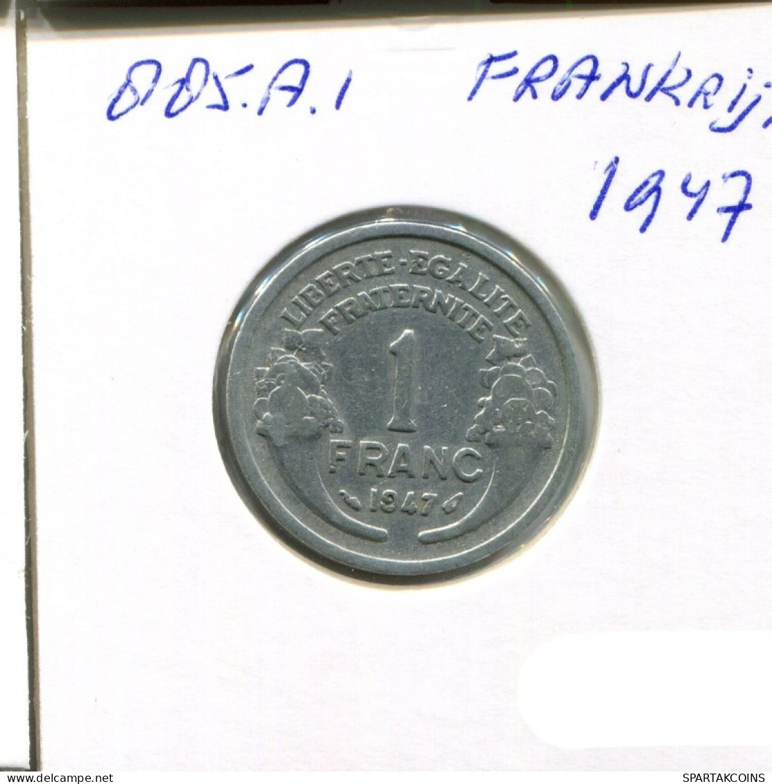 1 FRANC 1947 FRANCE Coin French Coin #AN290.U.A - 1 Franc