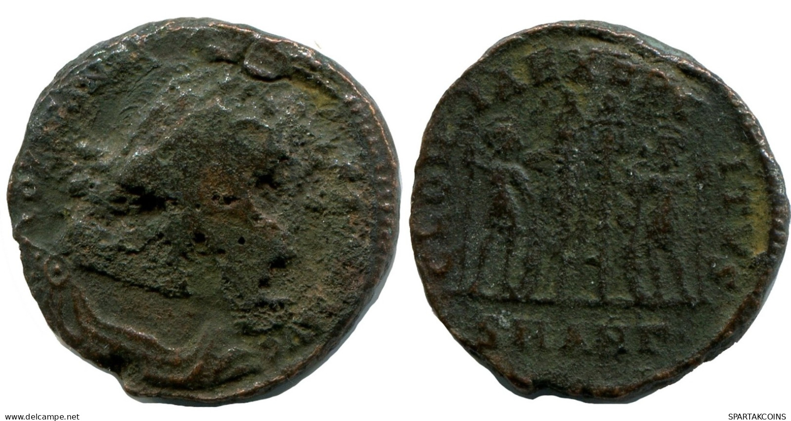 CONSTANTINE I MINTED IN ANTIOCH FROM THE ROYAL ONTARIO MUSEUM #ANC10702.14.F.A - The Christian Empire (307 AD Tot 363 AD)