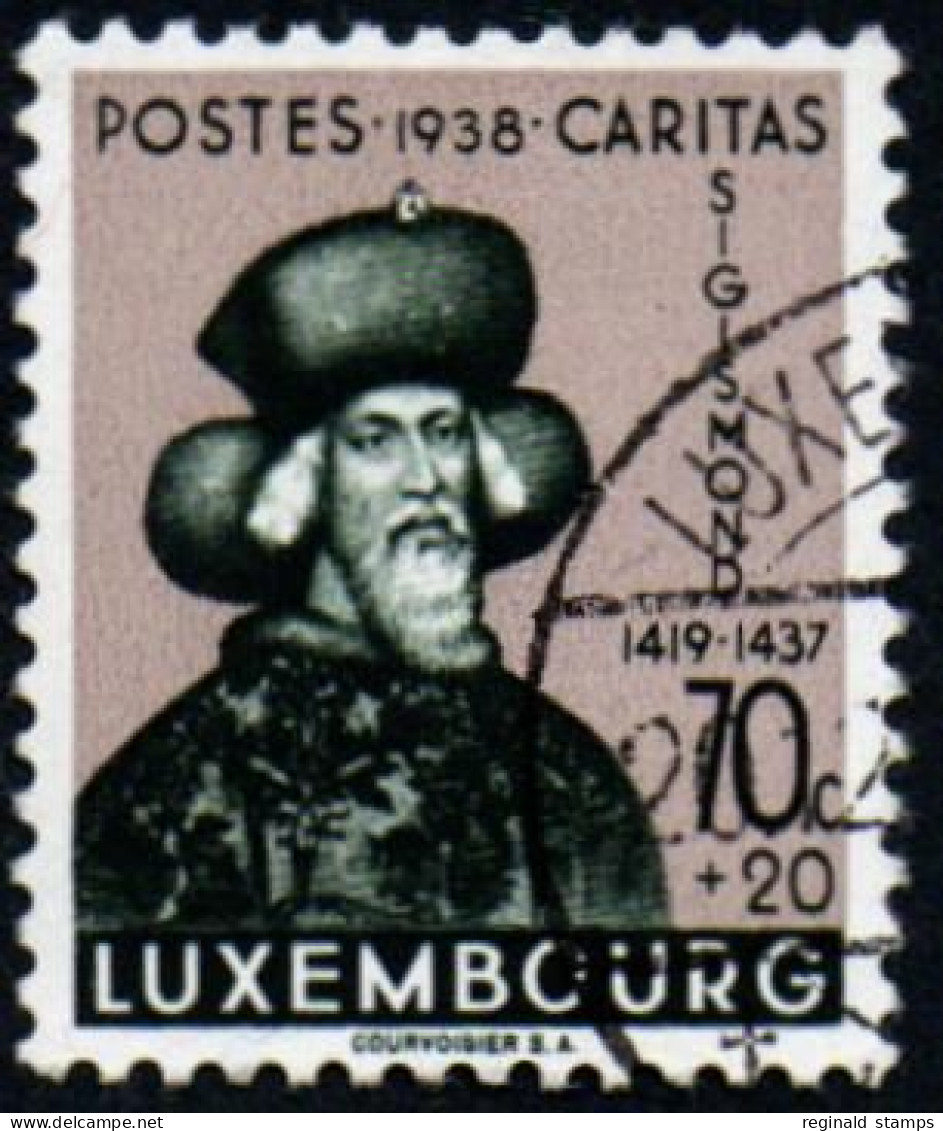 Luxembourg 1938 Caritas 70c, Used Mi 317 (Ref: 1137) - Usati