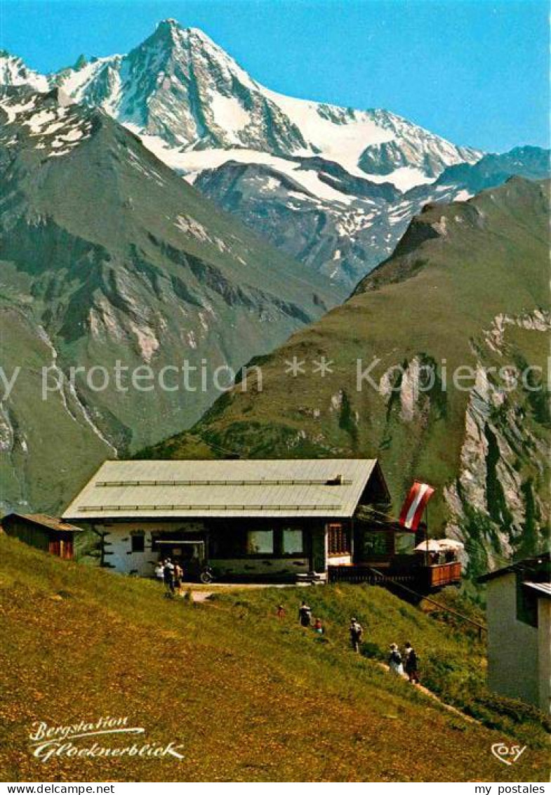 72722989 Kals Grossglockner Bergbahn Restaurant Glocknerblick Mit Grossglockner  - Sonstige & Ohne Zuordnung