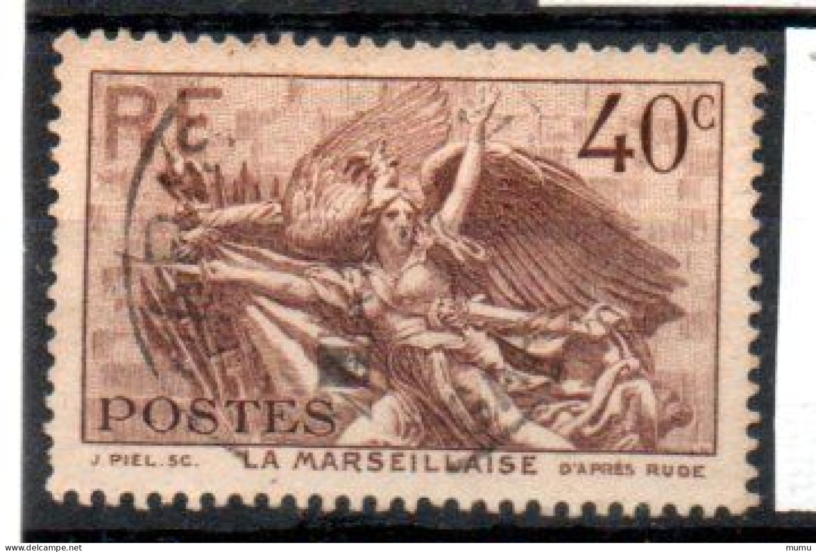 FRANCE  OB CACHET ROND YT N° 315 - Oblitérés