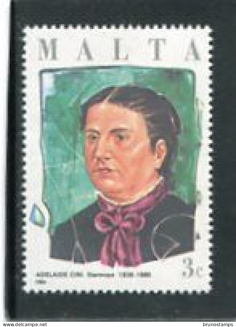 MALTA - 1986  3c  PHILANTROPISTS  MINT NH - Malta