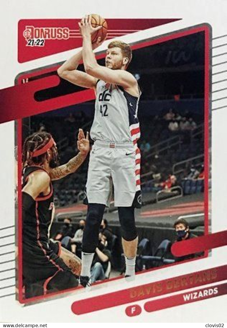 3 Davis Bertans - Washington Wizards - Carte Panini NBA Donruss 2021-2022 - Otros & Sin Clasificación