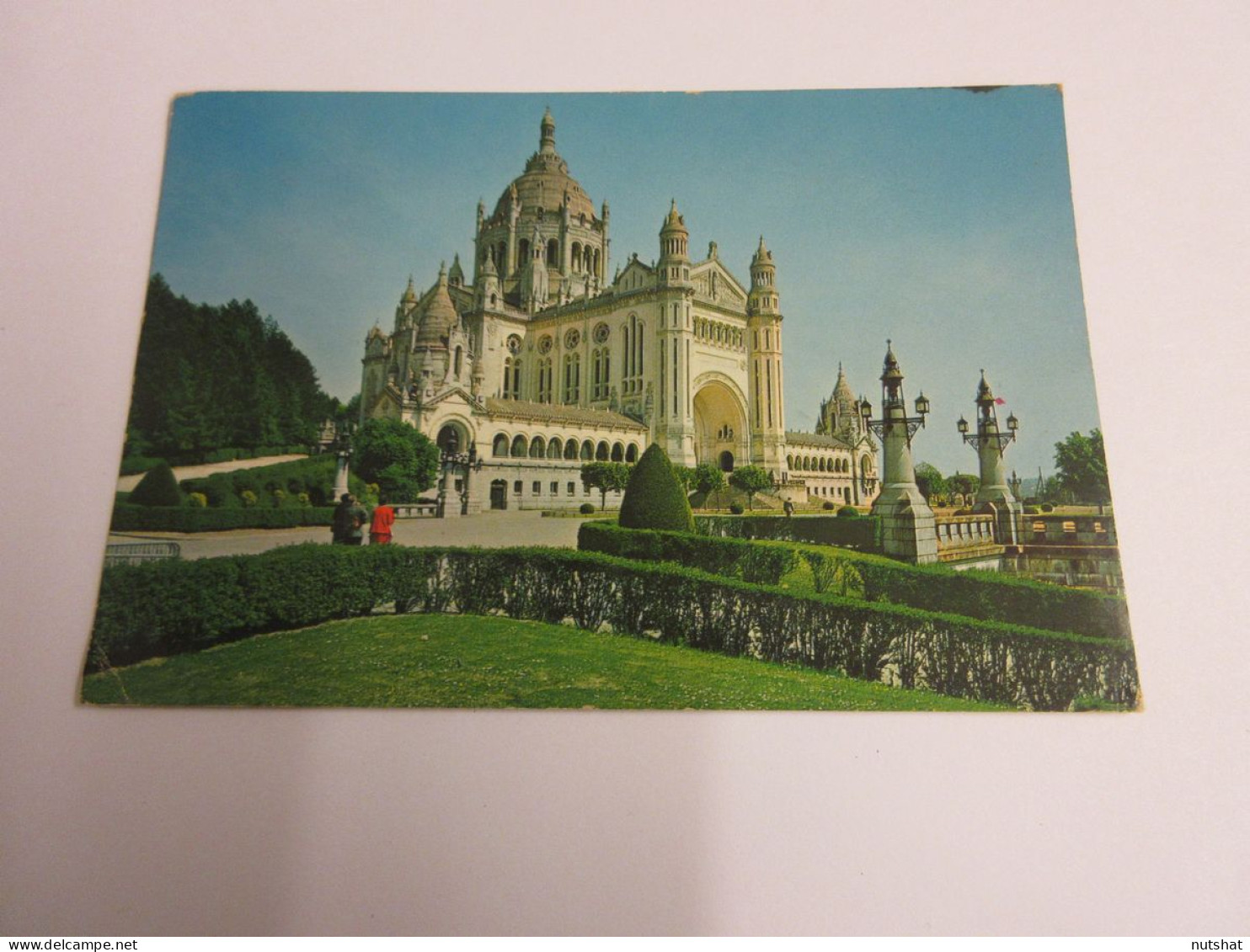 CP CARTE POSTALE CALVADOS LISIEUX BASILIQUE Ste THERESE - Ecrite En 1973 - Lisieux