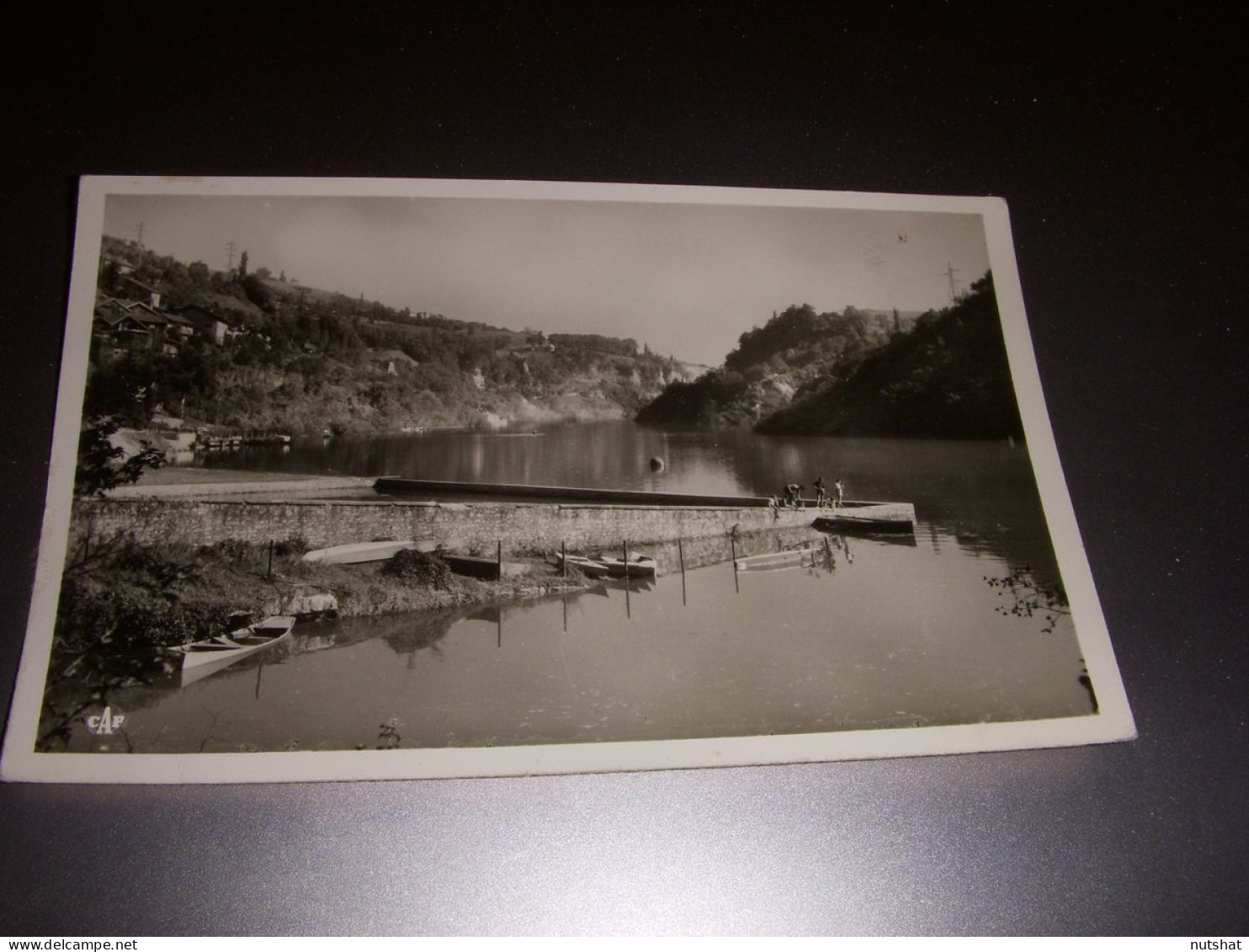 CP CARTE POSTALE AIN BELLEGARDE Sur VALSERINE LAC Et PISCINE - ANCIENNE - VIERGE - Hauteville-Lompnes