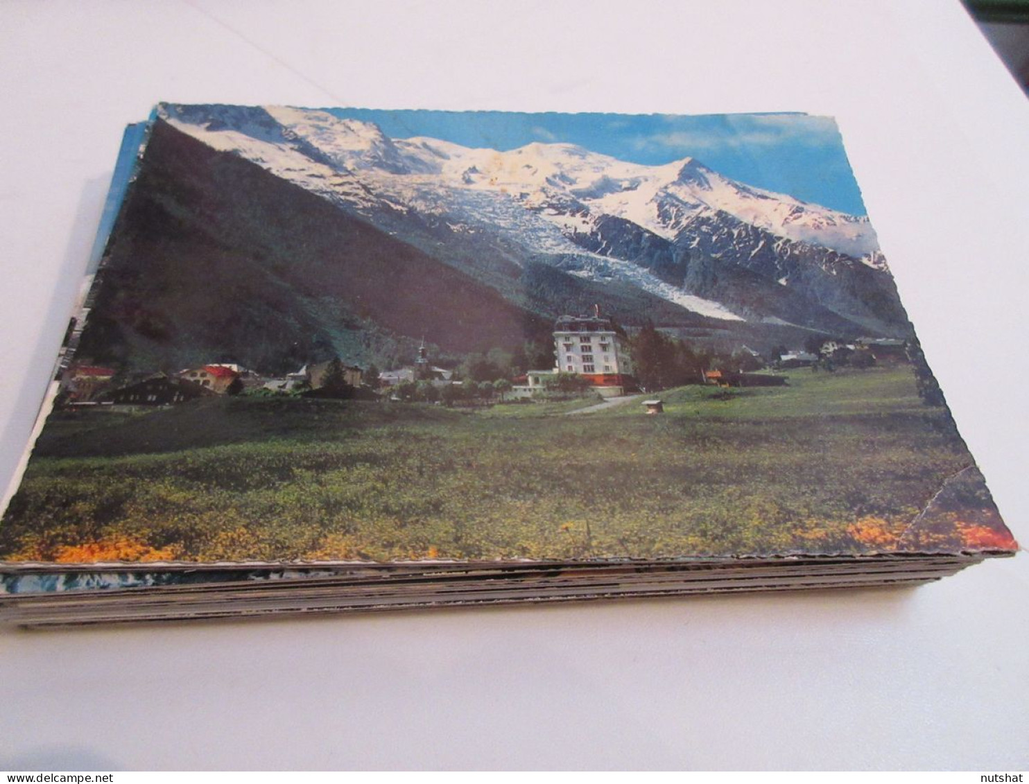 CP CARTE POSTALE HAUTE SAVOIE CHAMONIX MONT BLANC HOTEL SAVOY GLACIER BOSSONS    - Chamonix-Mont-Blanc